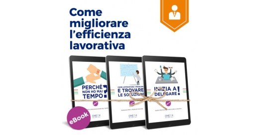 Come Migliorare L Efficienza Lavorativa Pacchetto Ebook One